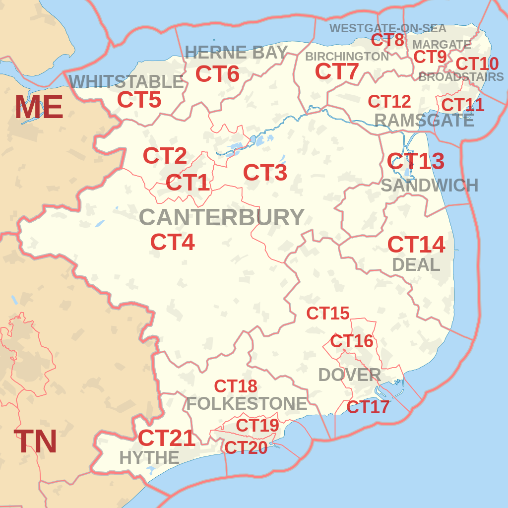 Kent Handyman Service - map